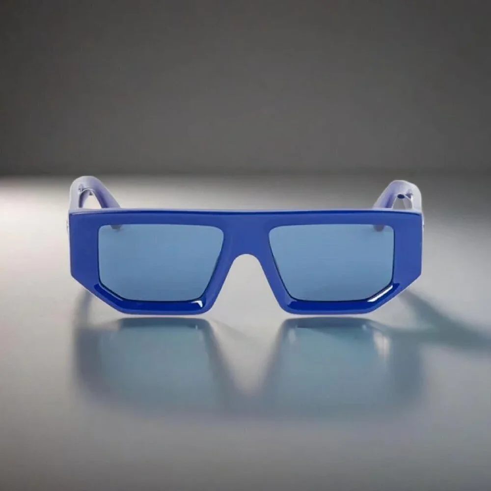 NWT Off-White Vancouver Blue 53mm Sunglasses